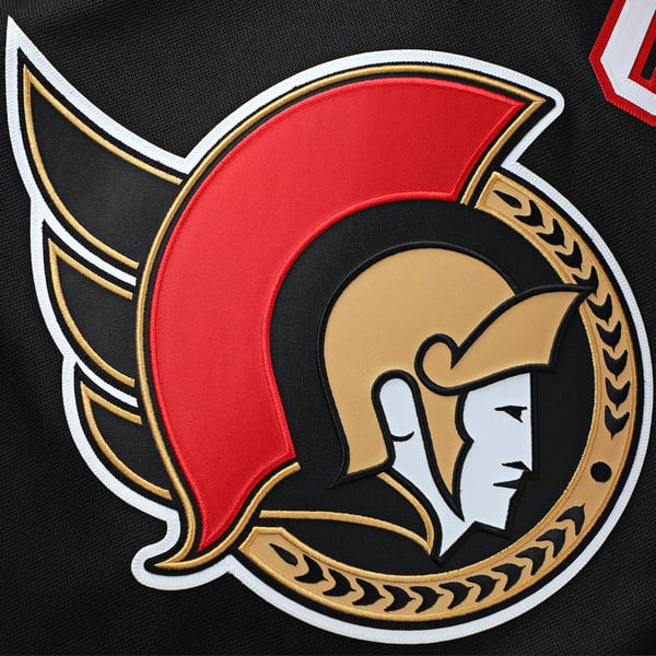 Men's Ottawa Senators Fanatics Black Home Premium Jersey - Image 5