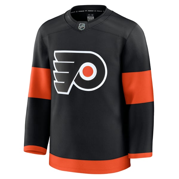 Men's Philadelphia Flyers Fanatics Black Alternate Premium Jersey - Image 3