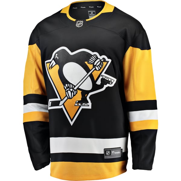 Men's Pittsburgh Penguins Fanatics Black Breakaway Home Jersey - Image 3