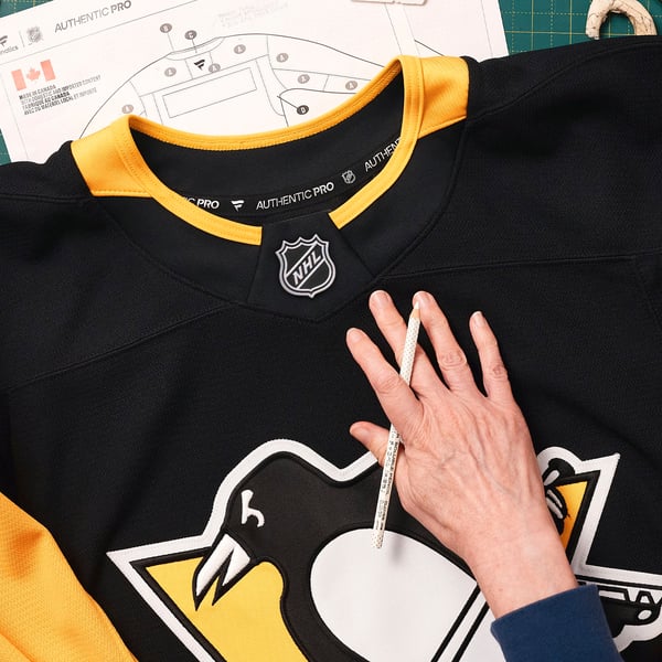 Men's Pittsburgh Penguins Fanatics Black Home Authentic Pro Custom Jersey - Image 7