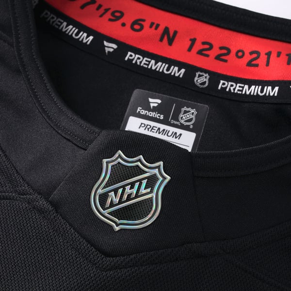 Men's Seattle Kraken  Fanatics Black Alternate Premium Jersey - Image 7
