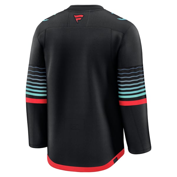 Men's Seattle Kraken  Fanatics Black Alternate Premium Jersey - Image 4