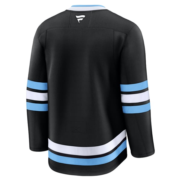 Men's Utah Mammoth Fanatics Black Home Premium Jersey - Image 4