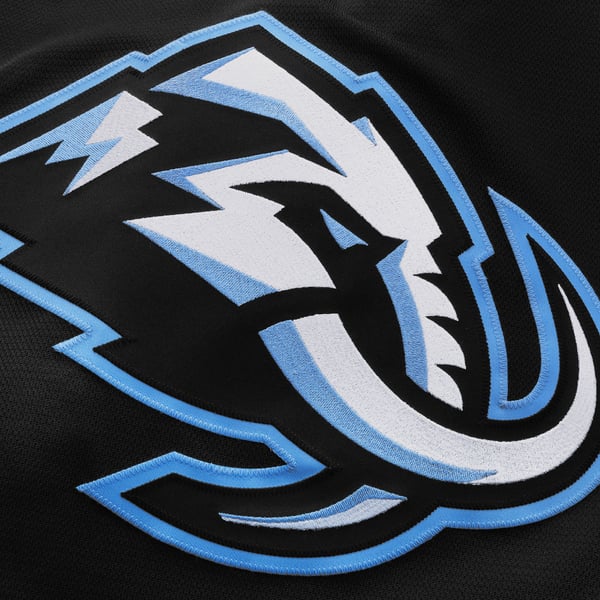 Men's Utah Mammoth Fanatics Black Home Premium Jersey - Image 5