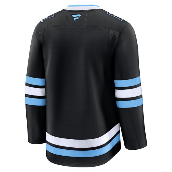 Men's Utah Mammoth Fanatics Black Home Premium Jersey - Image 4