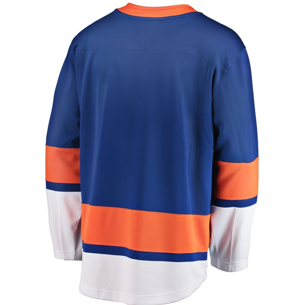 Men's New York Islanders Fanatics Blue Breakaway Home Jersey - Image 4