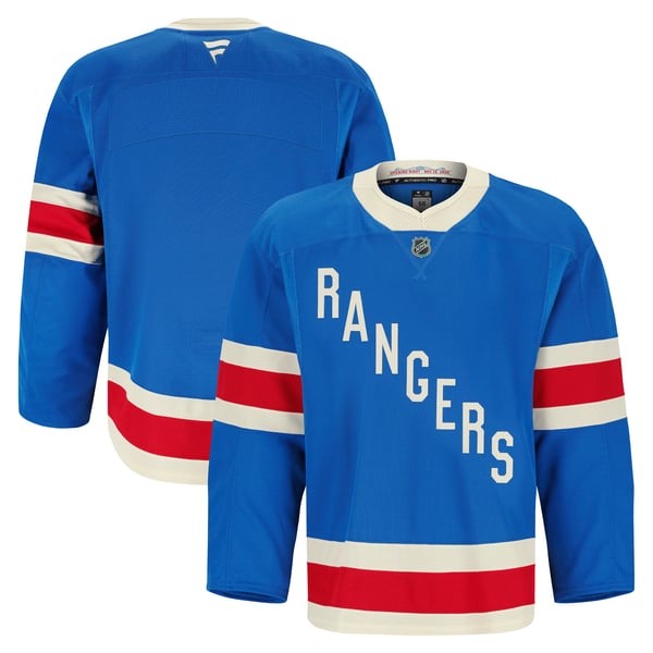 Men's New York Rangers  Fanatics Blue Centennial Authentic Pro Jersey - Image 2