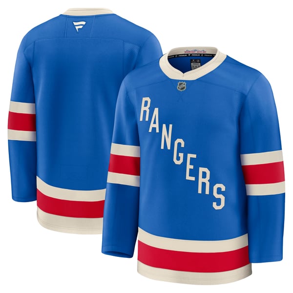 Men's New York Rangers  Fanatics Blue Centennial Premium Jersey - Image 2