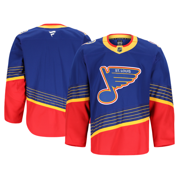 Men's St. Louis Blues Fanatics Blue Alternate 2 Authentic Pro Jersey - Image 2