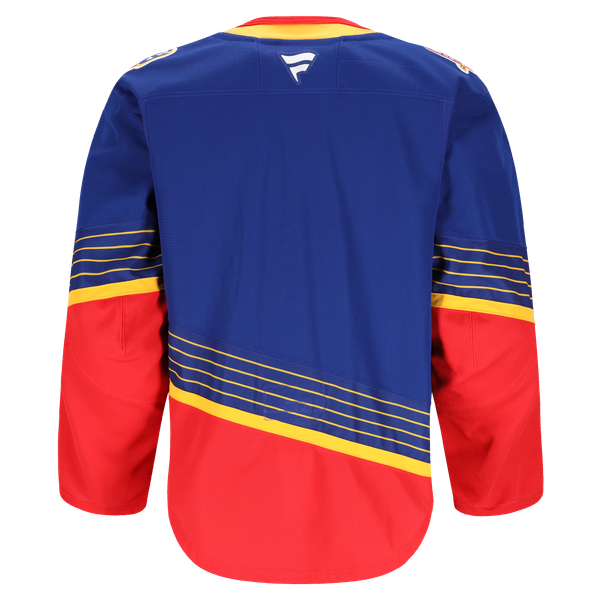 Men's St. Louis Blues Fanatics Blue Alternate 2 Authentic Pro Jersey - Image 4
