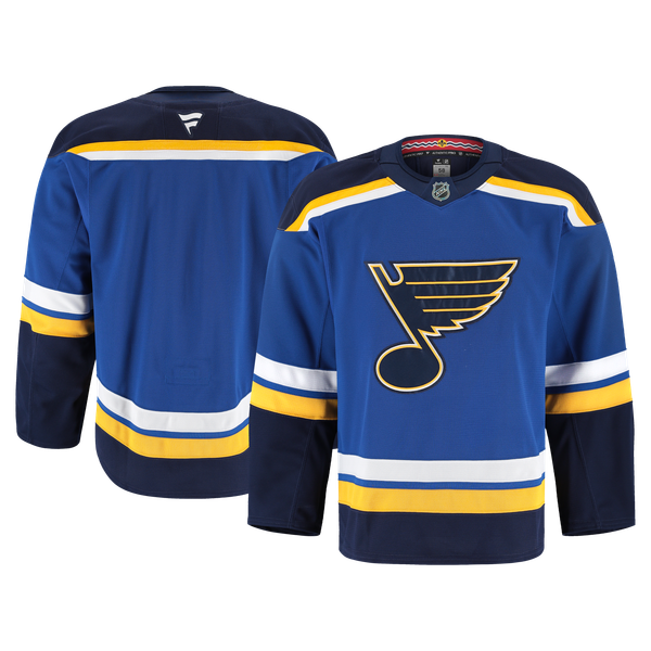 Men's St. Louis Blues Fanatics Blue Alternate Authentic Pro Jersey - Image 2