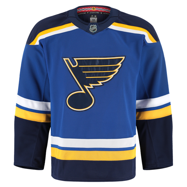 Men's St. Louis Blues Fanatics Blue Alternate Authentic Pro Jersey - Image 3
