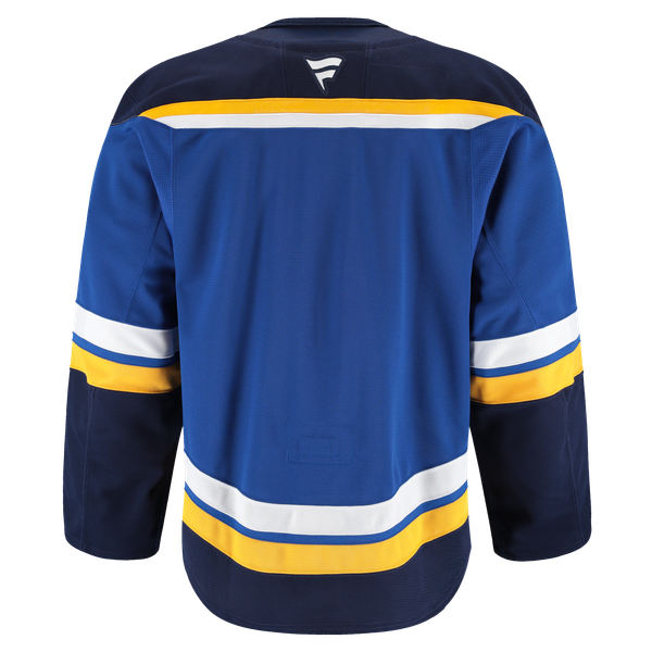 Men's St. Louis Blues Fanatics Blue Alternate Authentic Pro Jersey - Image 4