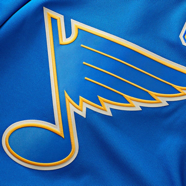 Men's St. Louis Blues Fanatics Blue Alternate Premium Custom Jersey - Image 5