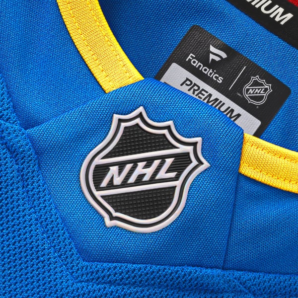 Men's St. Louis Blues Fanatics Blue Alternate Premium Custom Jersey - Image 6