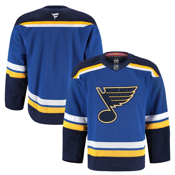 Men's St. Louis Blues  Fanatics Blue Home Authentic Pro Jersey - Image 2