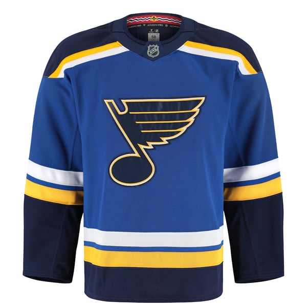 Men's St. Louis Blues  Fanatics Blue Home Authentic Pro Jersey - Image 3