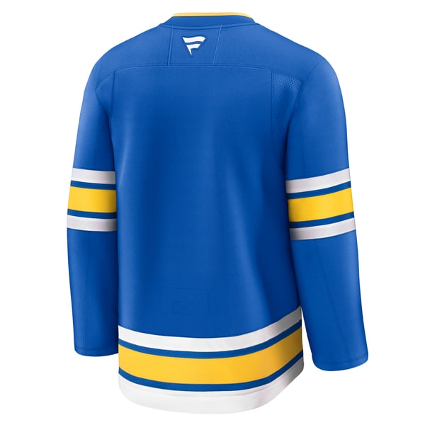 Men's St. Louis Blues Fanatics Blue Home Premium Jersey - Image 4