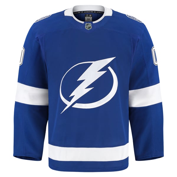 Men's Tampa Bay Lightning Fanatics Blue Home Authentic Pro Custom Jersey - Image 3