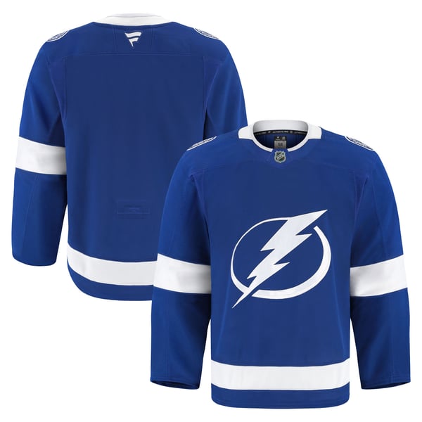Men's Tampa Bay Lightning  Fanatics Blue Home Authentic Pro Jersey - Image 1