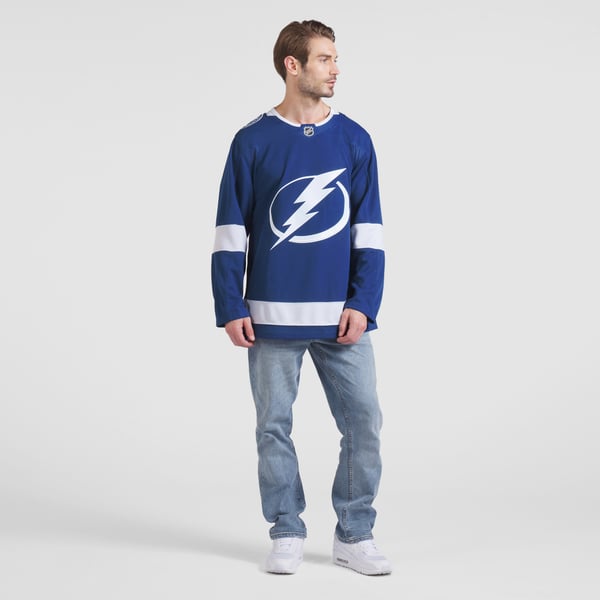 Men's Tampa Bay Lightning  Fanatics Blue Home Premium Jersey - Image 7