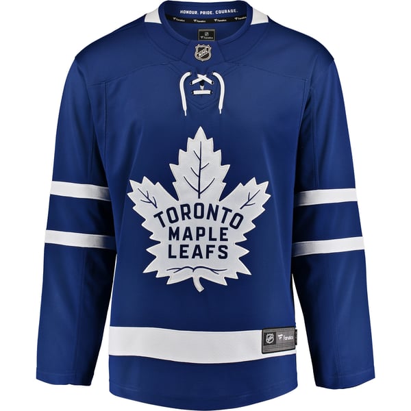 Men's Toronto Maple Leafs Fanatics Blue Breakaway Home Jersey - Image 3
