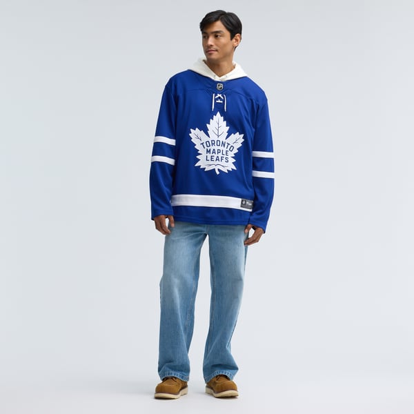 Men's Toronto Maple Leafs Fanatics Blue Breakaway Home Jersey - Image 7