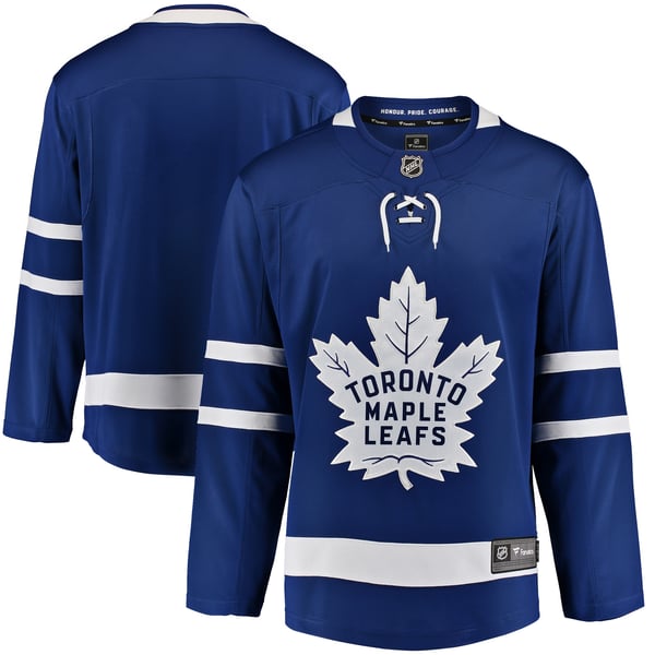 Men's Toronto Maple Leafs Fanatics Blue Breakaway Home Jersey - Image 1