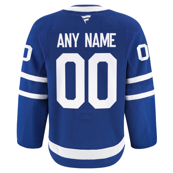 Men's Toronto Maple Leafs Fanatics Blue Home Authentic Pro Custom Jersey - Image 4