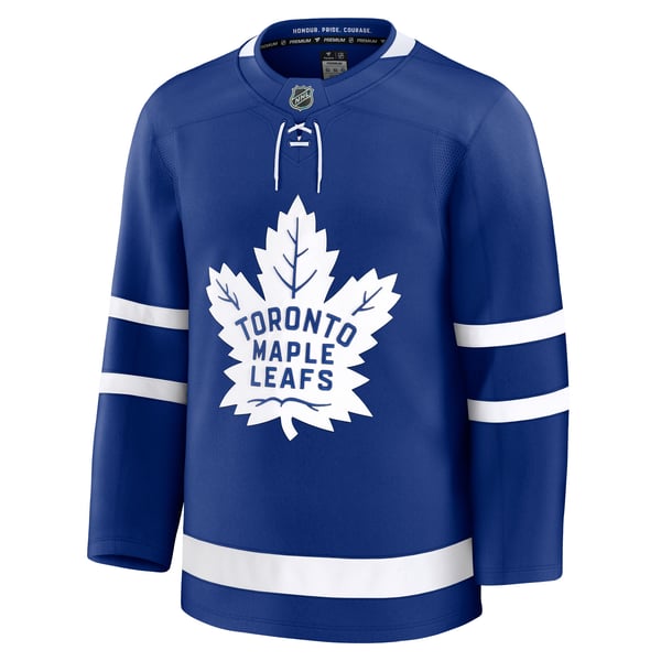 Men's Toronto Maple Leafs  Fanatics Blue Home Premium Jersey - Image 3