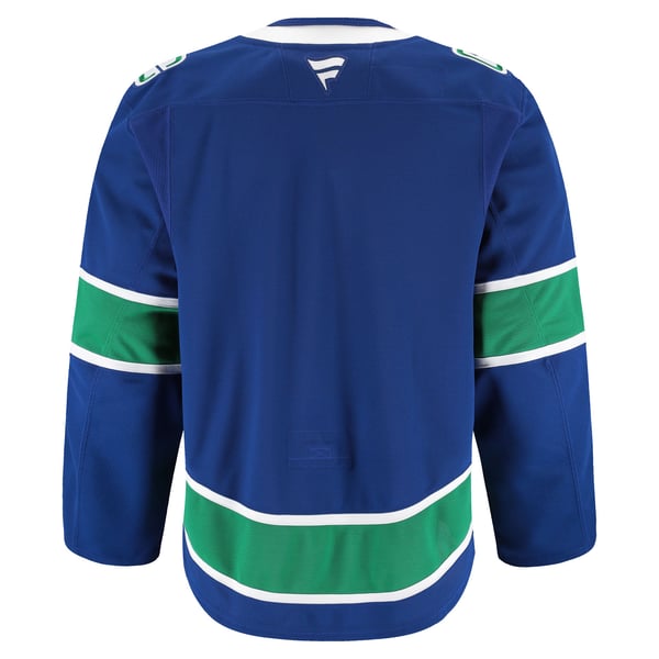 Men's Vancouver Canucks  Fanatics Blue Home Authentic Pro Jersey - Image 4