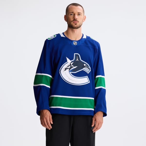 Men's Vancouver Canucks  Fanatics Blue Home Authentic Pro Jersey - Image 5