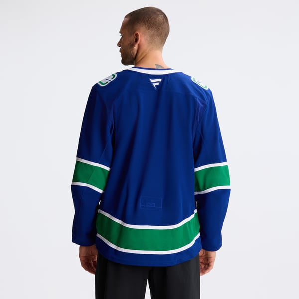 Men's Vancouver Canucks  Fanatics Blue Home Authentic Pro Jersey - Image 6