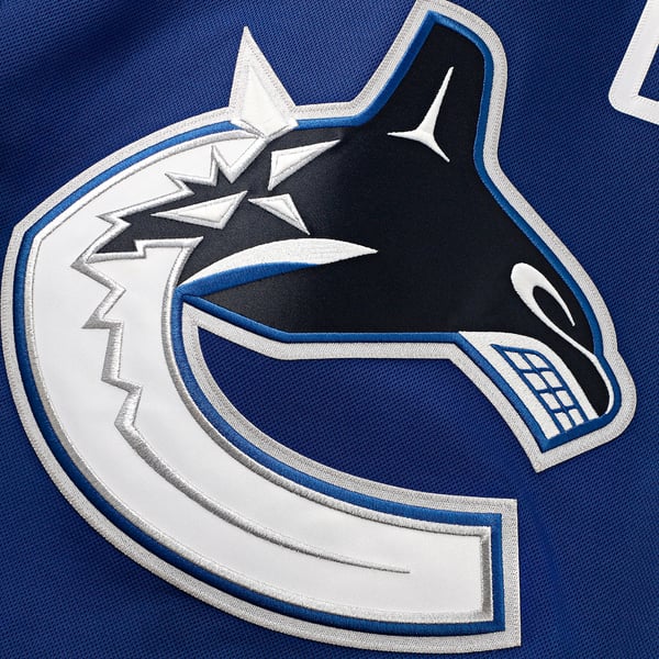 Men's Vancouver Canucks Fanatics Blue Home Premium Custom Jersey - Image 5