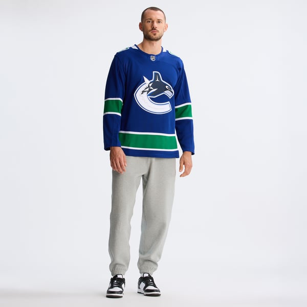 Men's Vancouver Canucks  Fanatics Blue Home Premium Jersey - Image 7