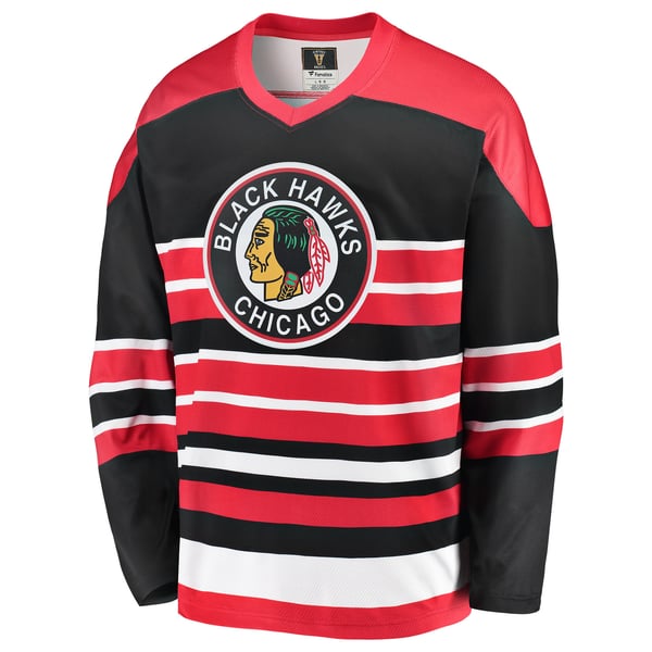 Men's Chicago Blackhawks Bobby Hull Fanatics Red Premier Breakaway Retired Player Jersey - Image 3