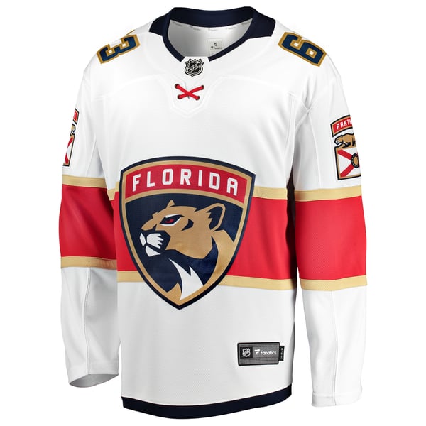 Men's Florida Panthers Brad Marchand Fanatics White Away Breakaway Jersey - Image 3