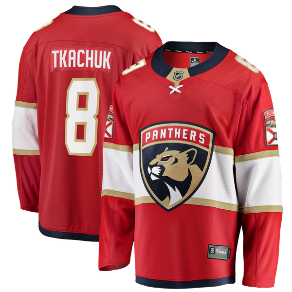 Men's Florida Panthers Brady Tkachuk Fanatics Red Home Breakaway Jersey - Image 2