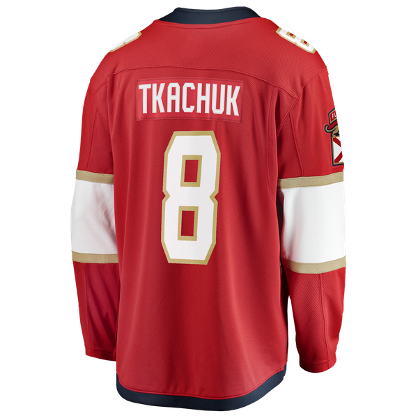 Men's Florida Panthers Brady Tkachuk Fanatics Red Home Breakaway Jersey - Image 4
