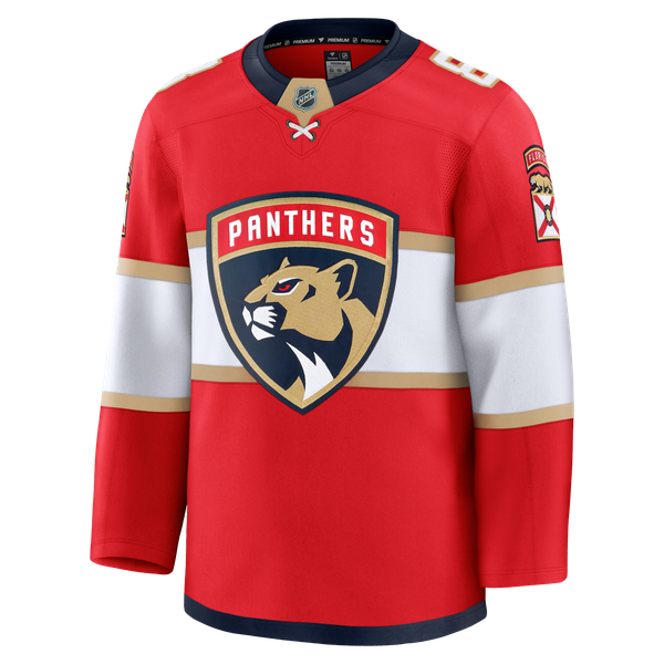Men's Florida Panthers Brady Tkachuk Fanatics Red Home Premium Jersey - Image 3