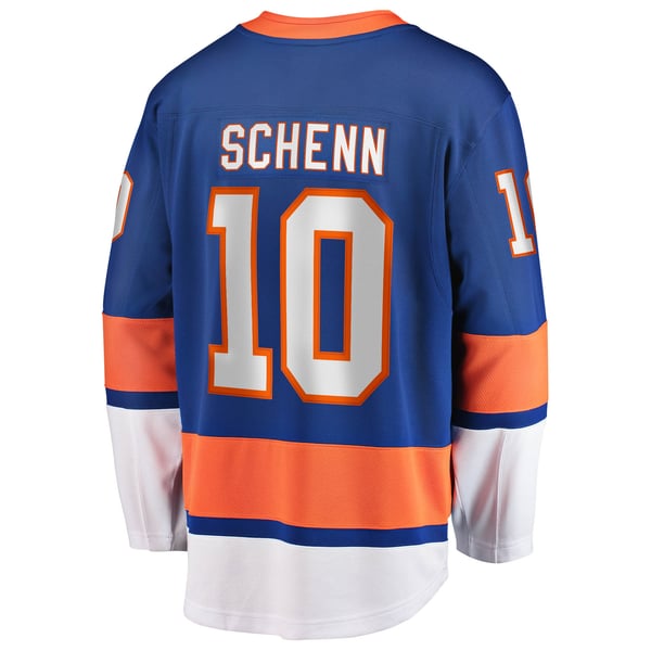 Men's New York Islanders Brayden Schenn Fanatics Blue Home Breakaway Jersey - Image 4