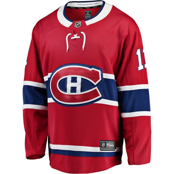 Men's Montreal Canadiens Brendan Gallagher Fanatics Red Breakaway Player Jersey - Image 3