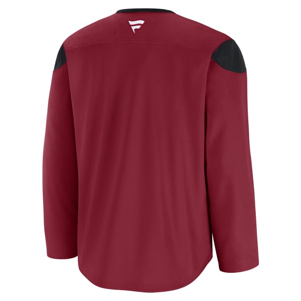 Men's Colorado Avalanche Fanatics Burgundy Practice Jersey - Image 4