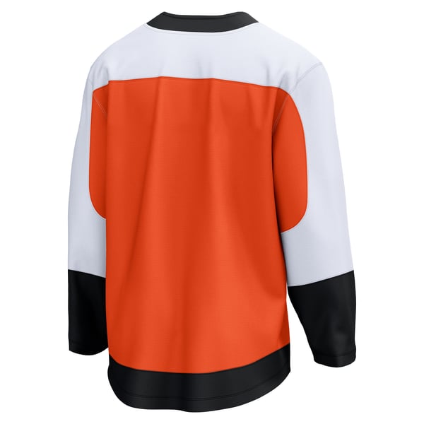 Men's Philadelphia Flyers Fanatics Burnt Orange Home Breakaway Jersey - Image 4