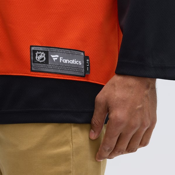 Men's Philadelphia Flyers Fanatics Burnt Orange Home Breakaway Jersey - Image 10