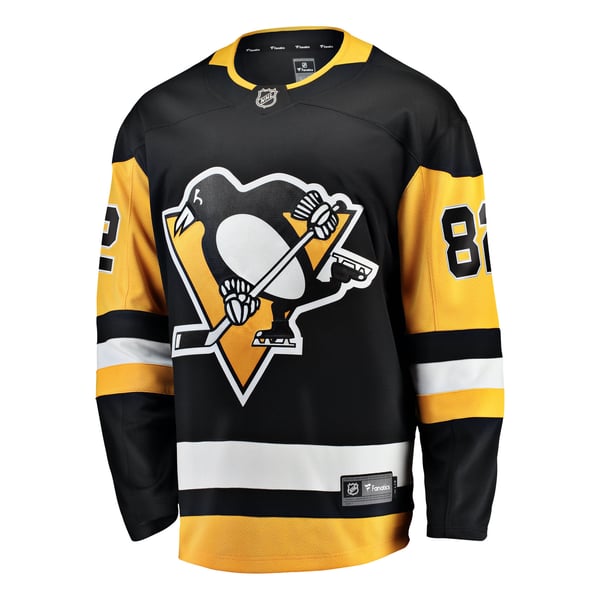 Men's Pittsburgh Penguins Caleb Jones Fanatics Black Home Breakaway Jersey - Image 3
