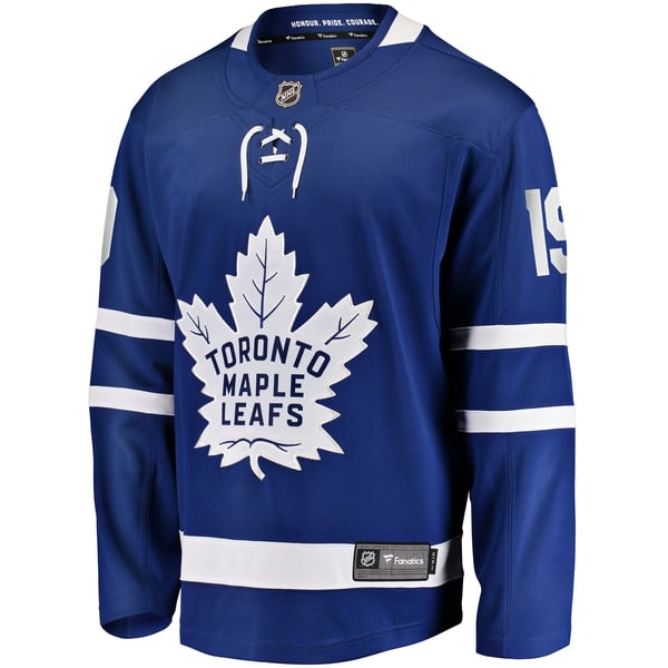Men's Toronto Maple Leafs Calle Jarnkrok Fanatics Blue Home Breakaway Player Jersey - Image 3