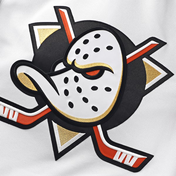 Men's Anaheim Ducks Chris Kreider Fanatics White Away Premium Jersey