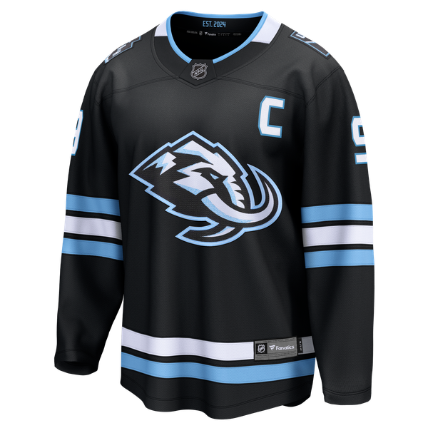 Men's Utah Mammoth Clayton Keller Fanatics Black Home Breakaway Jersey - Image 3