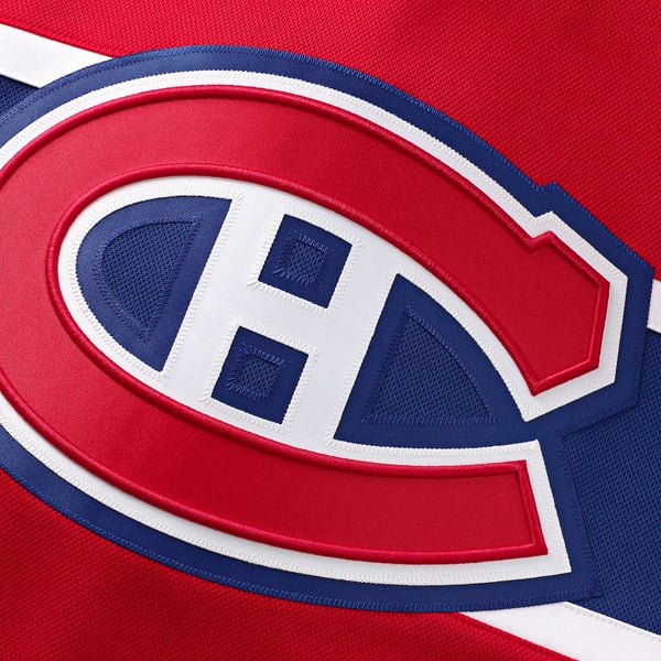 Men's Montreal Canadiens Cole Caufield Fanatics Red Home Premium Jersey - Image 5